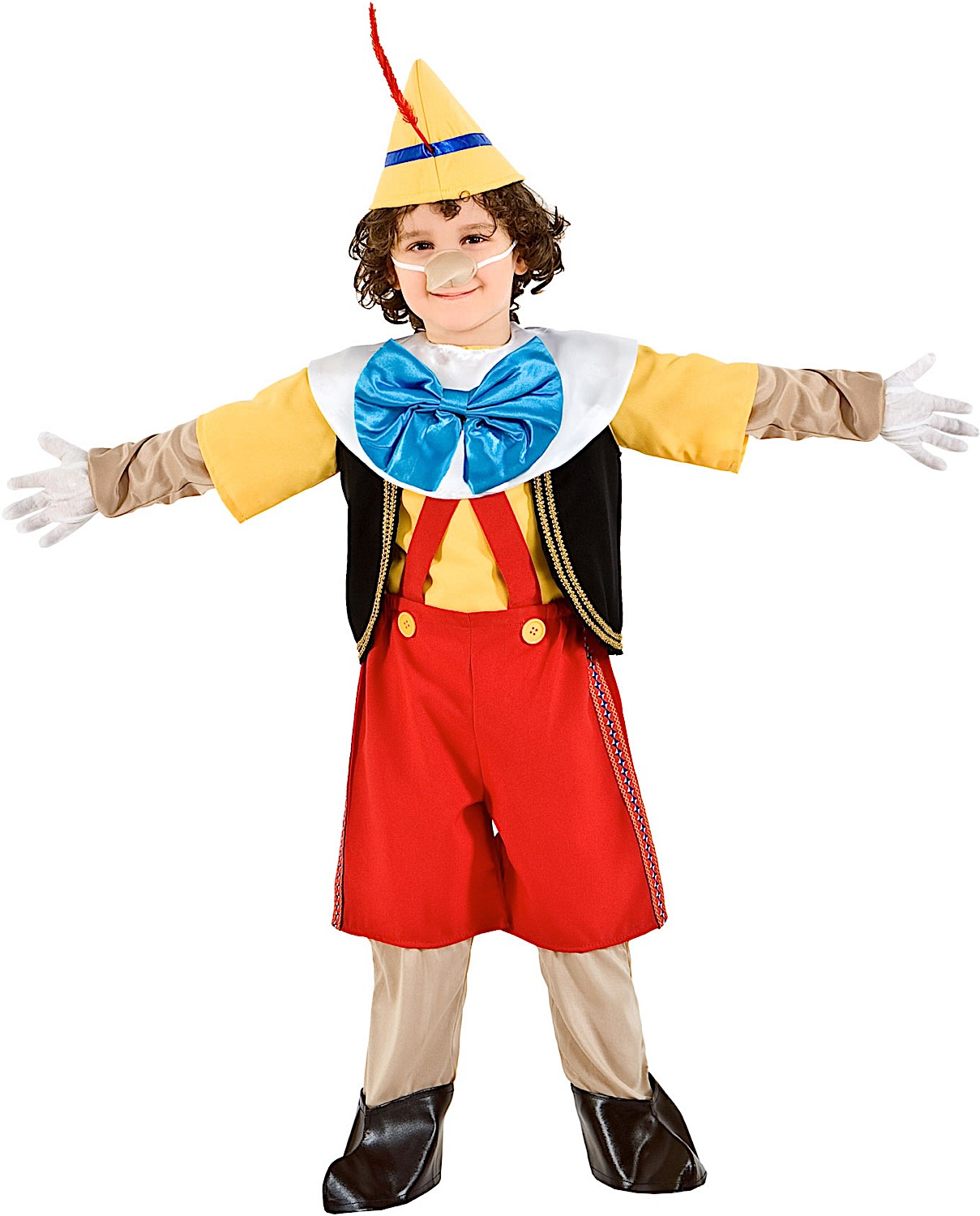 Costume carnevale - BURATTINO DI PINOCCHIO